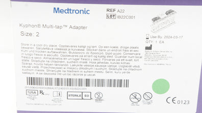 Medtronic A22 Kyphon Multi-tap Adapter, Size 2 (x)